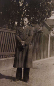 Vergangenheit Vater-Foto