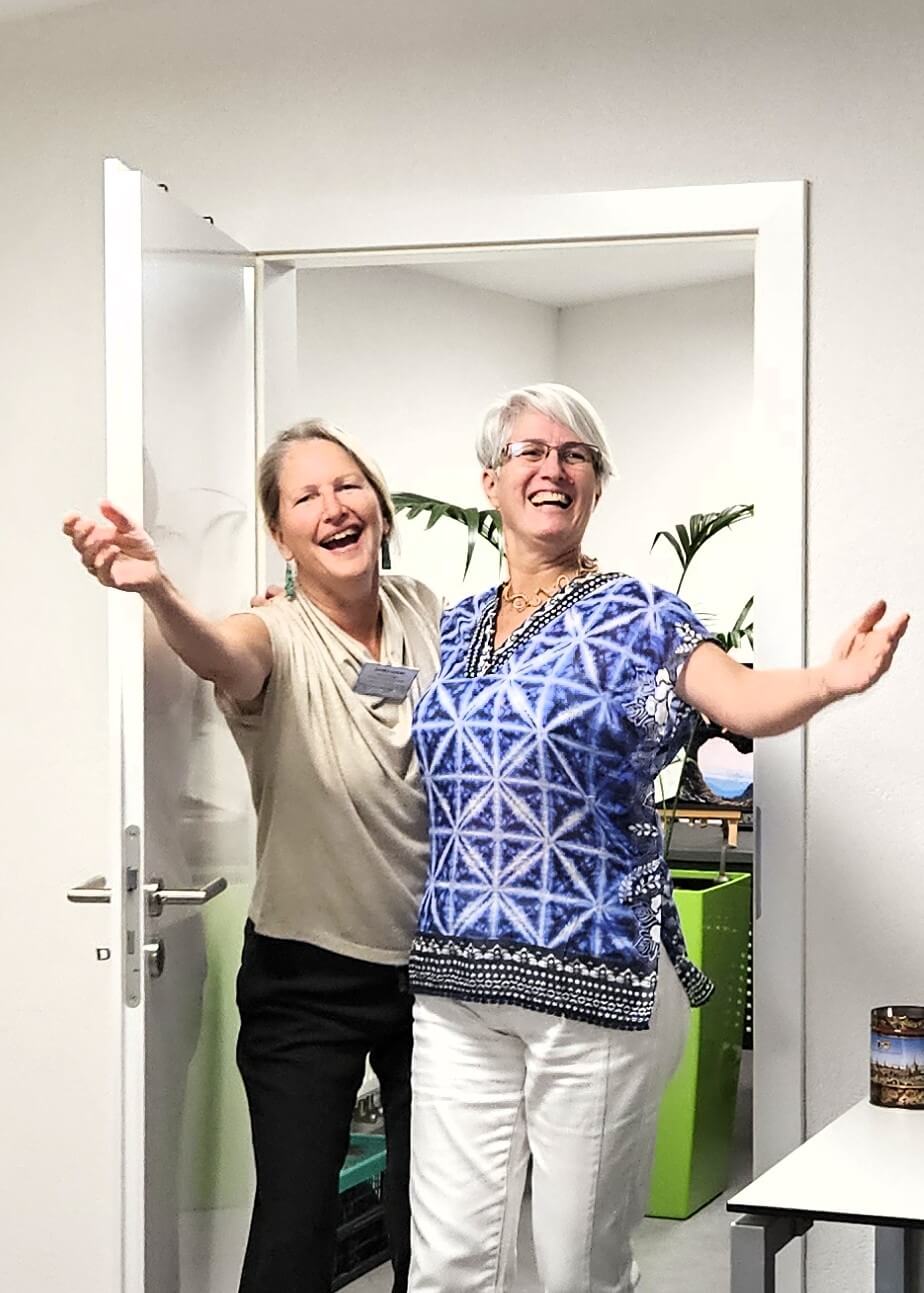 Pitch-Werkstatt bei den Unternehmerinnen Ried mit Sandra Gertzen und Sabine Zach-Lampson